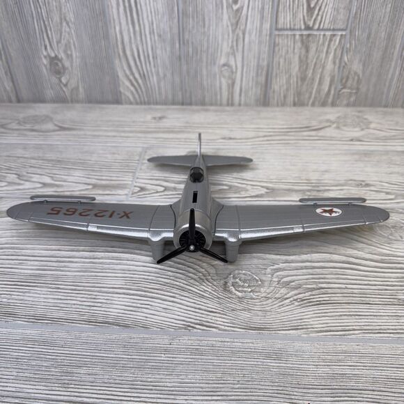 Wings of Texaco 1932 Northrop Gamma DIE-CAST METAL BANK Silver 2nd in Series - Picture 3 of 15